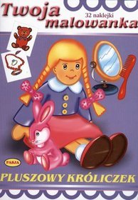 Pluszowy króliczek Twoja malowanka