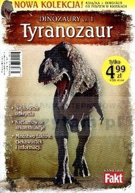 Tyranozaur. Dinozaury cz.1. Książka + figurka