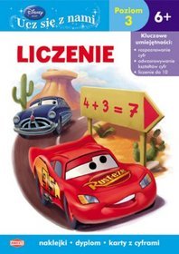 Disney Ucz się z nami Auta Liczenie