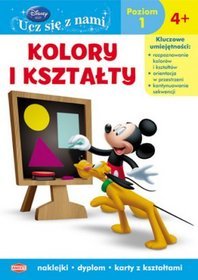 Disney Ucz się z nami Klub Przyjaciół Myszki Miki Kolory i kształty