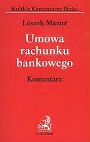 EBOOK Umowa rachunku bankowego. Komentarz