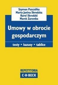 Umowy w obrocie gospodarczym