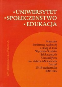 Uniwersytet społeczeństwo edukacja