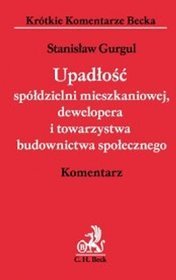 Upadłość spółdzielni mieszkaniowej, dewelopera i towarzystwa budownictwa społecznego