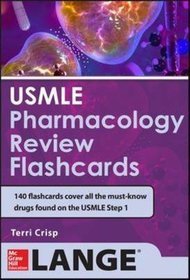 USMLE Pharmacology Review Flash Cards