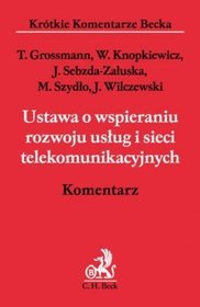 Ustawa o wspieraniu rozwoju usług i sieci telekomunikacyjnych. Komentarz