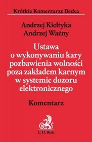 Ustawa o wykonywaniu kary pozbawienia wolności pozbawienia wolności poza zakładem karnym w systemie dozoru elektronicznego