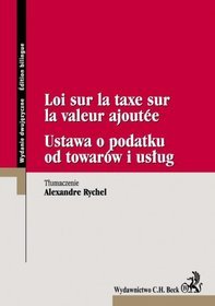 VAT ustawa od towarów i usług / Loi sur la taxe sur la valeur ajoutee