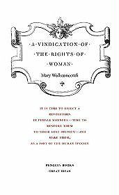 Vindication of the Rights of Women Penguin Great Ideas