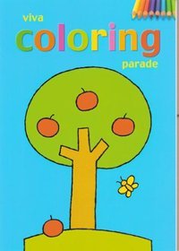 Viva coloring parade - blok kolorowanek według wzoru (gruby kontur)