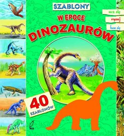 W epoce dinozaurów. Szablony