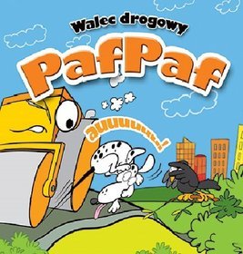 Walec drogowy. PafPaf