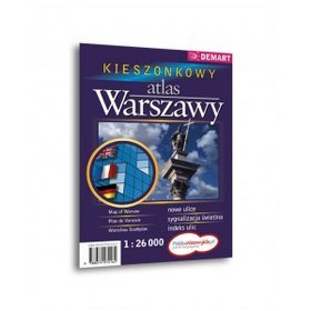 Warszawa kieszonkowy atlas miasta