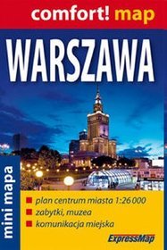 Warszawa - mini mapa 1:26 000