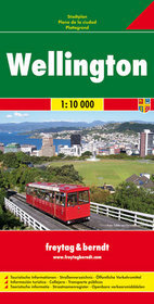 Wellington mapa 1:10 000 Freytag  Berndt