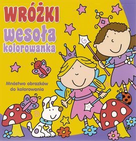 Wesoła kolorowanka-Wróżki