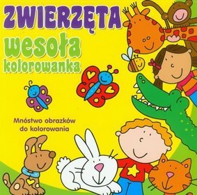 Wesoła kolorowanka Zwierzęta