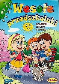 Wesołe przedszkolaki. Szlaczki literki cyferki