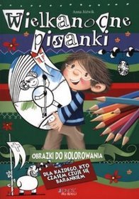 Wielkanocne pisanki. Obrazki do kolorowania