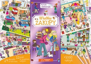 Wielkie zakupy. Rysuję i dekoruję