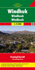 Windhoek mapa 1:15 000 Freytag  Berndt