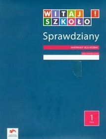 Witaj szkoło 1 Sprawdziany