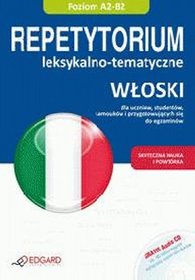 Włoski Repetytorium tematyczno-lekskalne z płytą CD