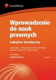 Wprowadzenie do nauk prawnych