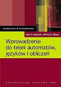 Wprowadzenie do teorii automatów, języków i obliczeń.