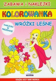 Wróżki leśne Kolorowanka
