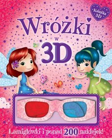 Wróżki w 3D Książka z okularami