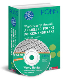 Pons współczesny słownik angielsko-polski polsko-angielski z płytą CD