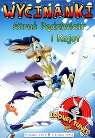 Wycinanki Struś Pędziwiatr i Kojot
