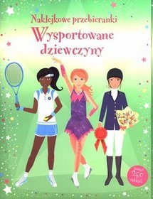Wysportowane dziewczyny Naklejkowe przebieranki