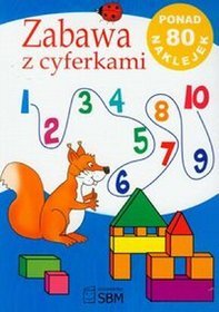 Zabawa z cyferkami + naklejki