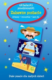 Zabawne postacie Układanki-przebieranki
