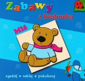 Zabawy z biedronką Miś