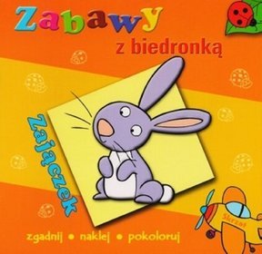 Zabawy z biedronką. Zajączek