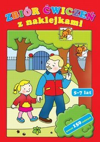 Zbiór ćwiczeń z naklejkami dla dzieci 5-7 lat