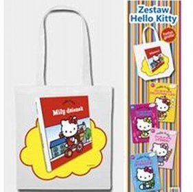 Hello Kitty Zestaw (4 książki+torba)