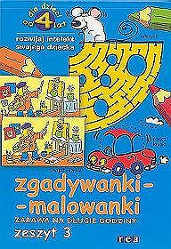 Zgadywanki - malowanki, zeszyt 3 (okładka niebieska)