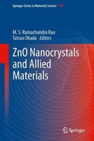 Zno nanocrystals and allied materials