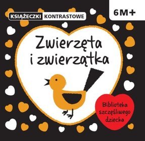 Książeczki kontrastowe Zwierzęta i zwierzątka