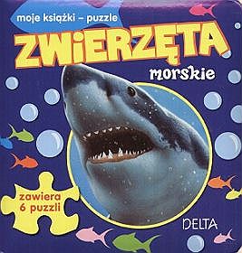 Zwierzęta morskie. Moje książki - puzzle