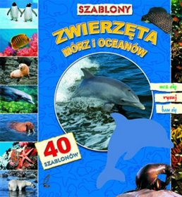Szablony Zwierzęta mórz i oceanów z 40 szablonami