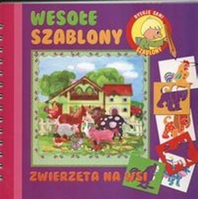 Zwierzęta na wsi Wesołe szablony