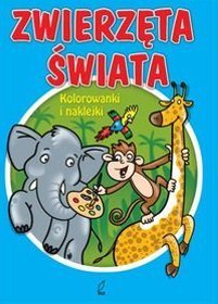 Zwierzęta świata. Kolorowanki