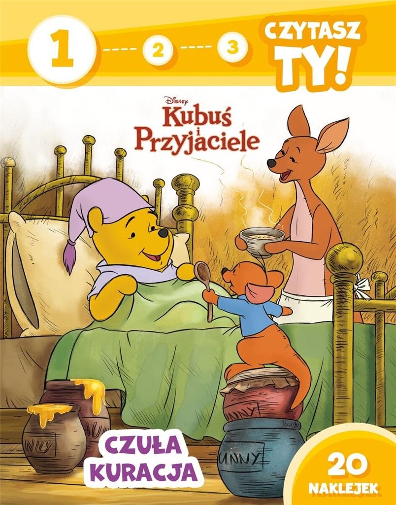 1 2 3 czytasz ty! Poziom 1 Czuła kuracja Disney Kubuś i Przyjaciele