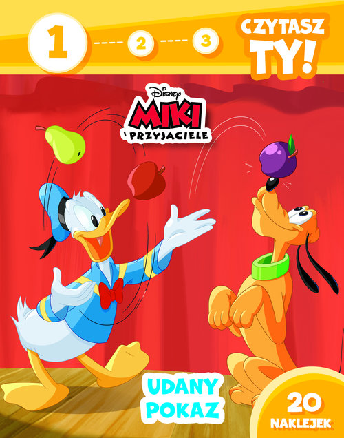 1, 2, 3, czytasz ty! Poziom 1. Udany pokaz. Disney Miki i Przyjaciele