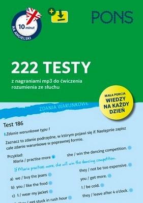 10 minut na angielski PONS 222 testy A1/A2